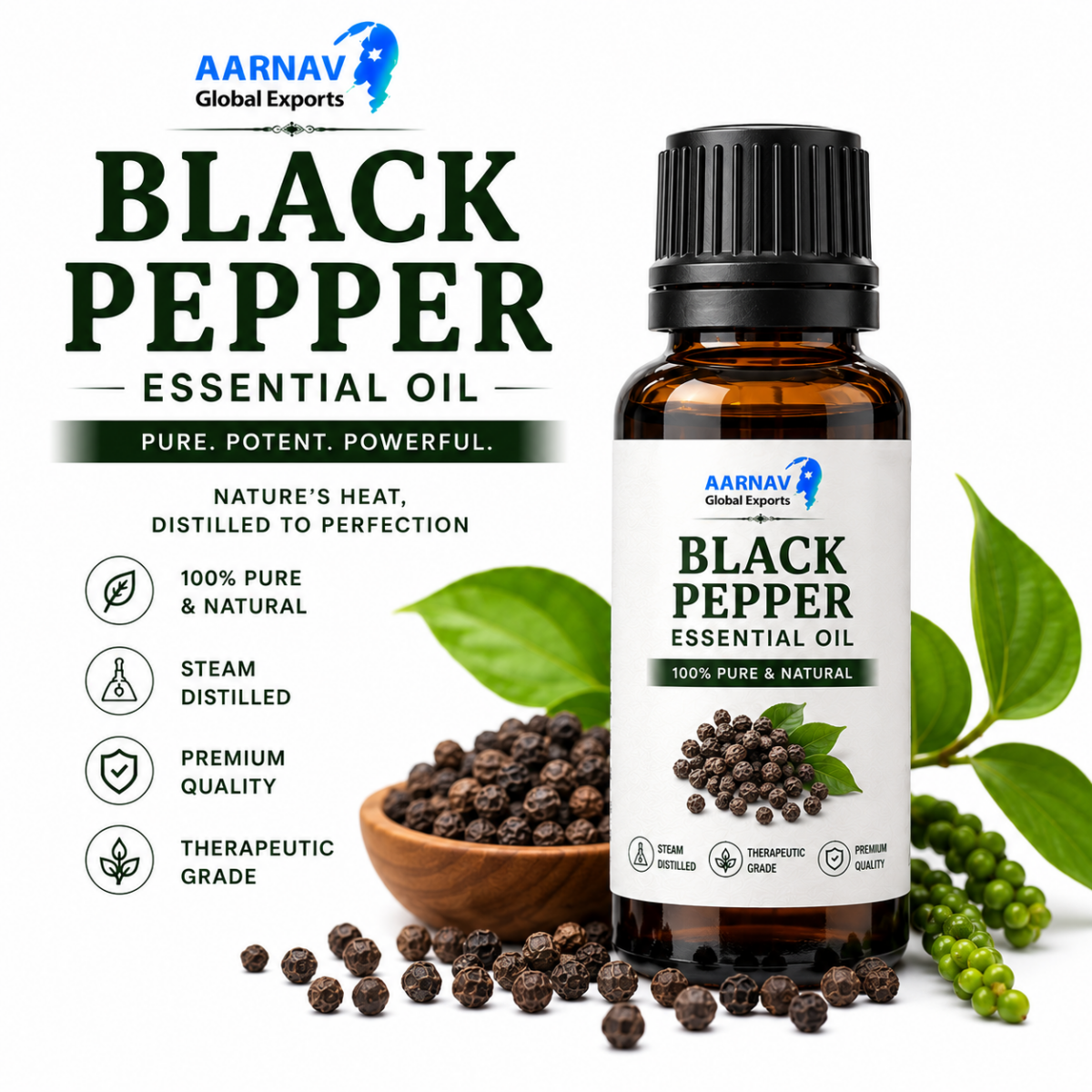 Black Pepper Essential Oil