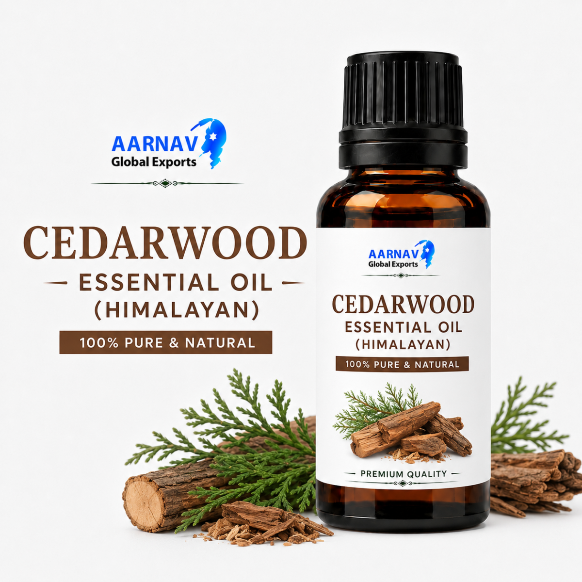 Cedarwood Essential Oil (Himalayan)