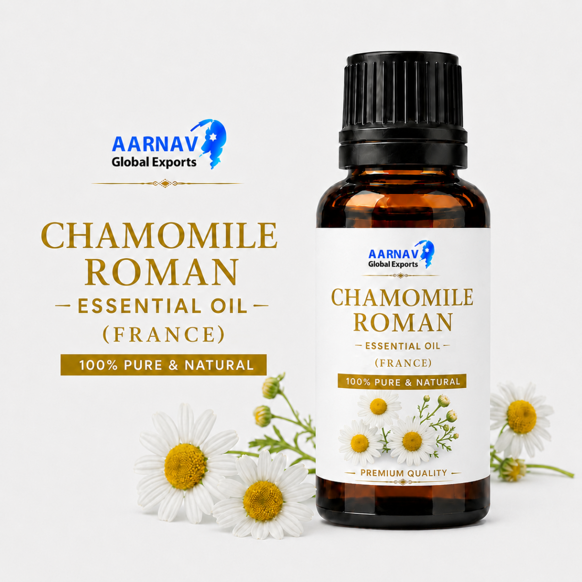 Chamomile Roman Essential Oil (France)