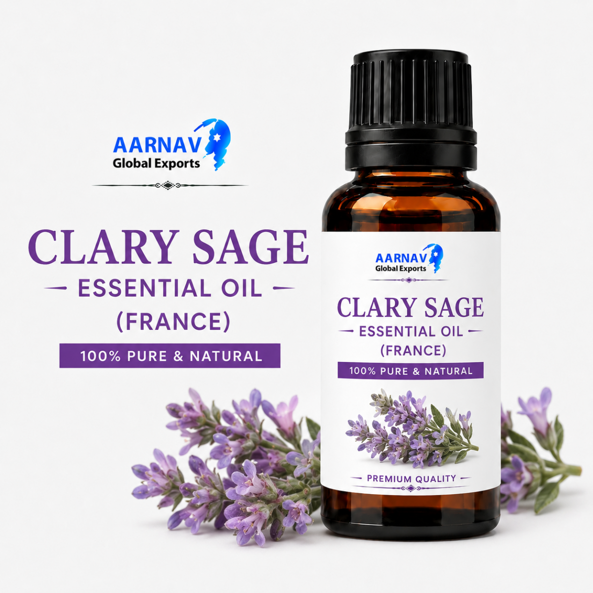 Clary Sage Essential Oil (France)