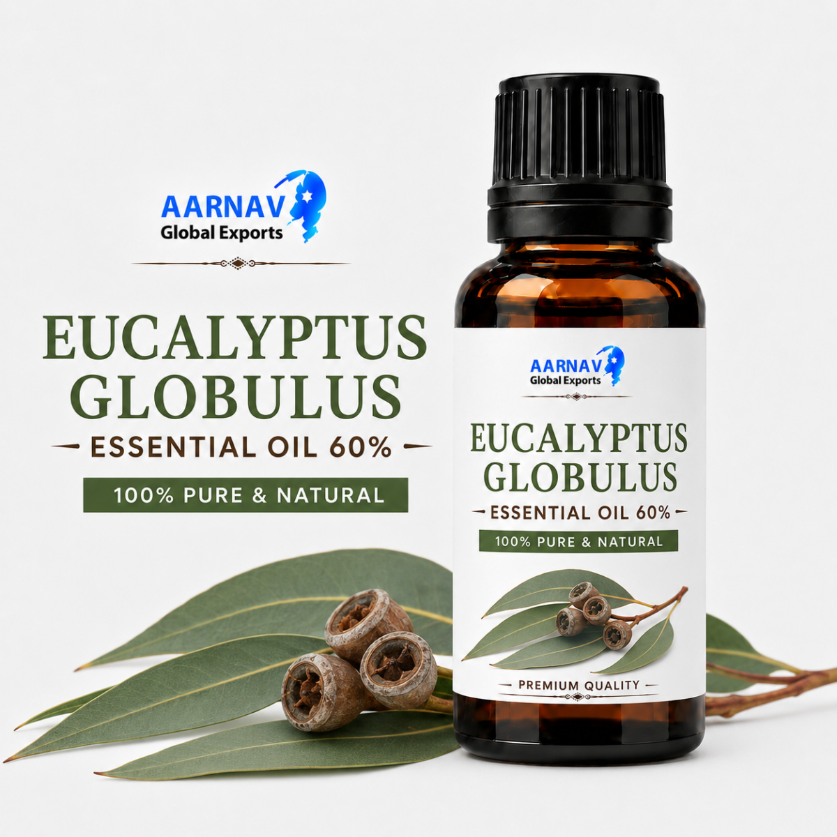 Eucalyptus Globulus Essential Oil 60%