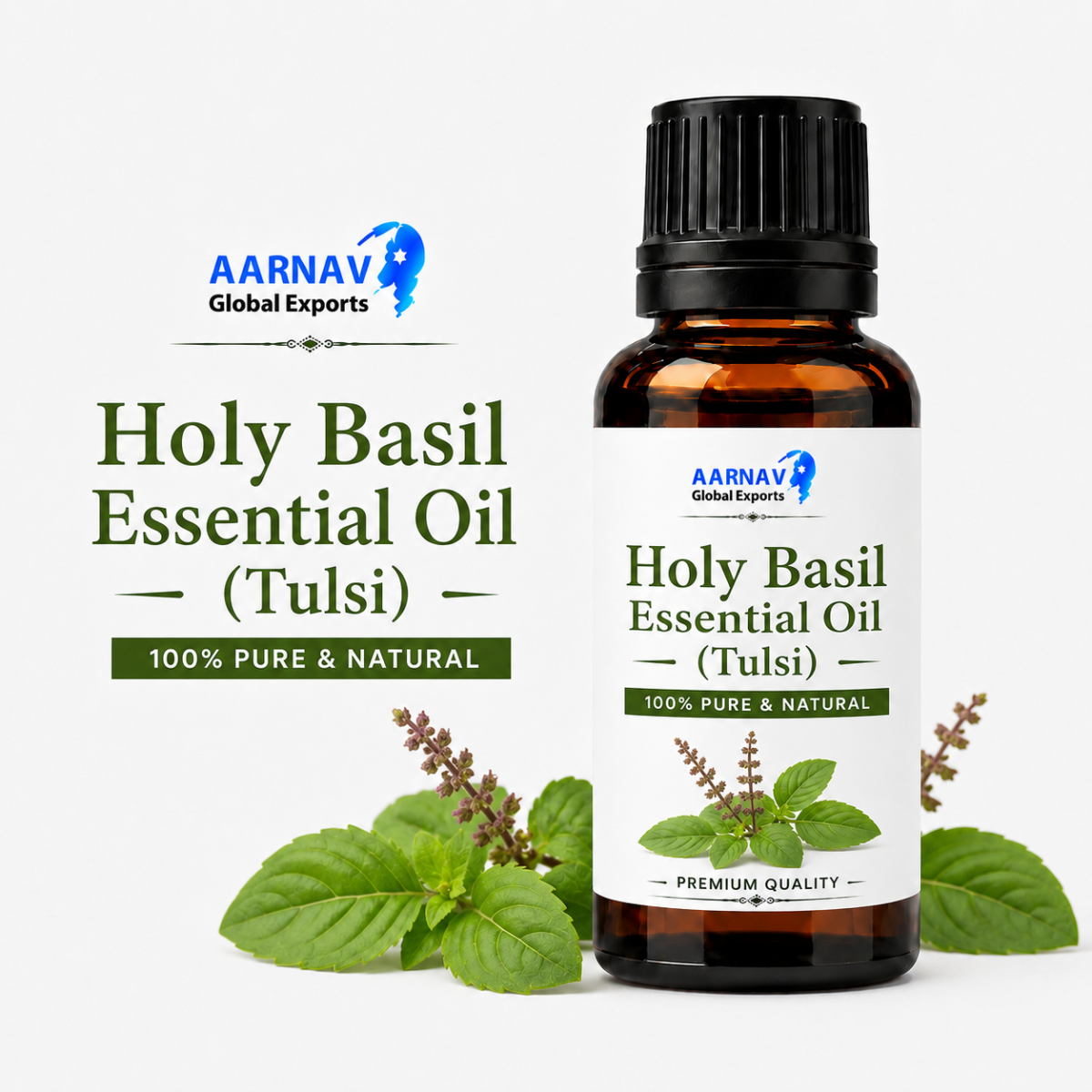 Holy Basil Essential Oil (Tulsi)