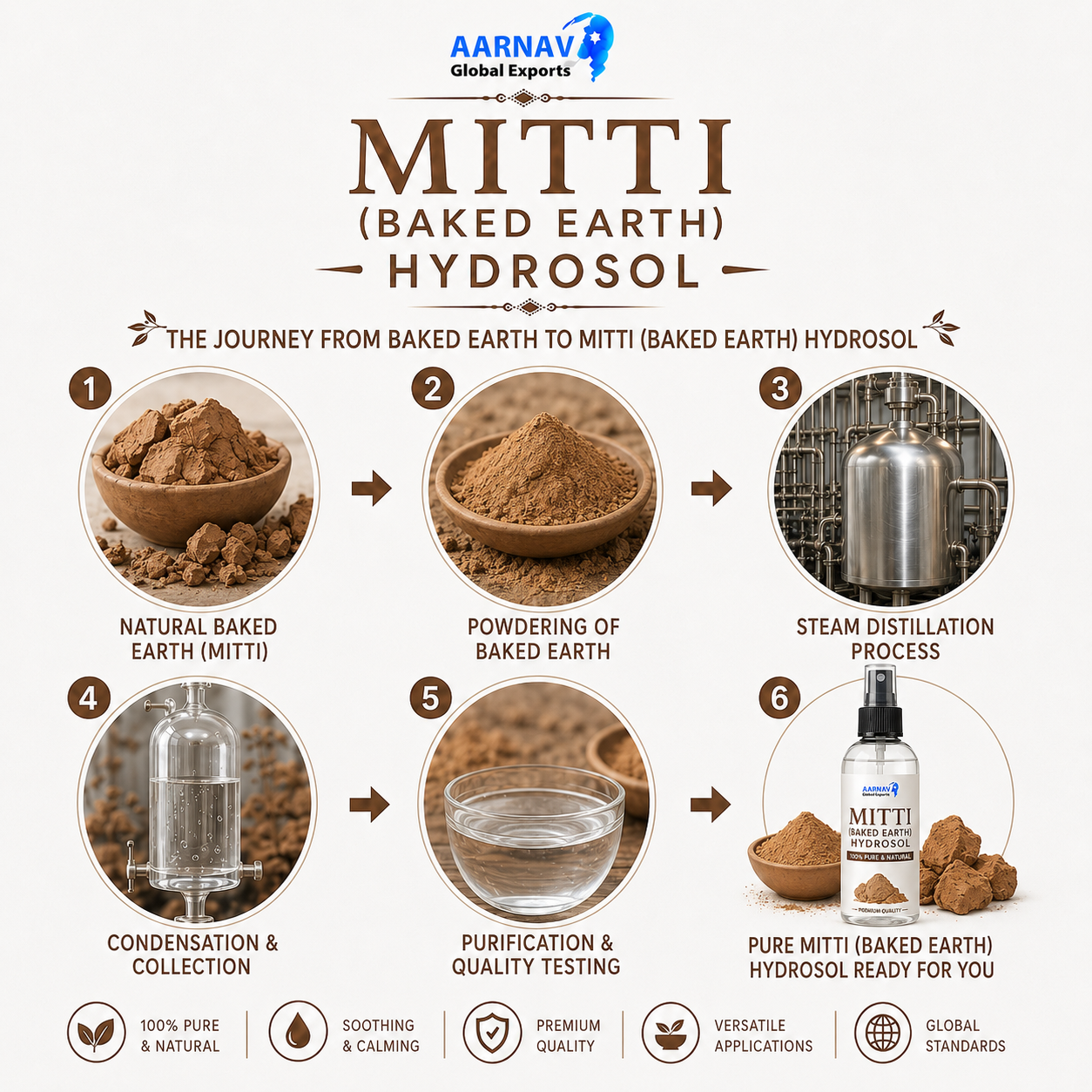 MITTI (BAKED EARTH) HYDROSOL - Image 2