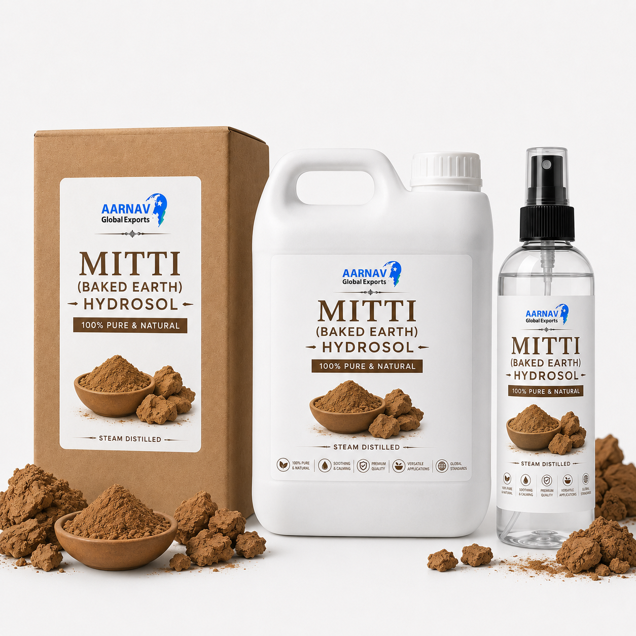 MITTI (BAKED EARTH) HYDROSOL - Image 3