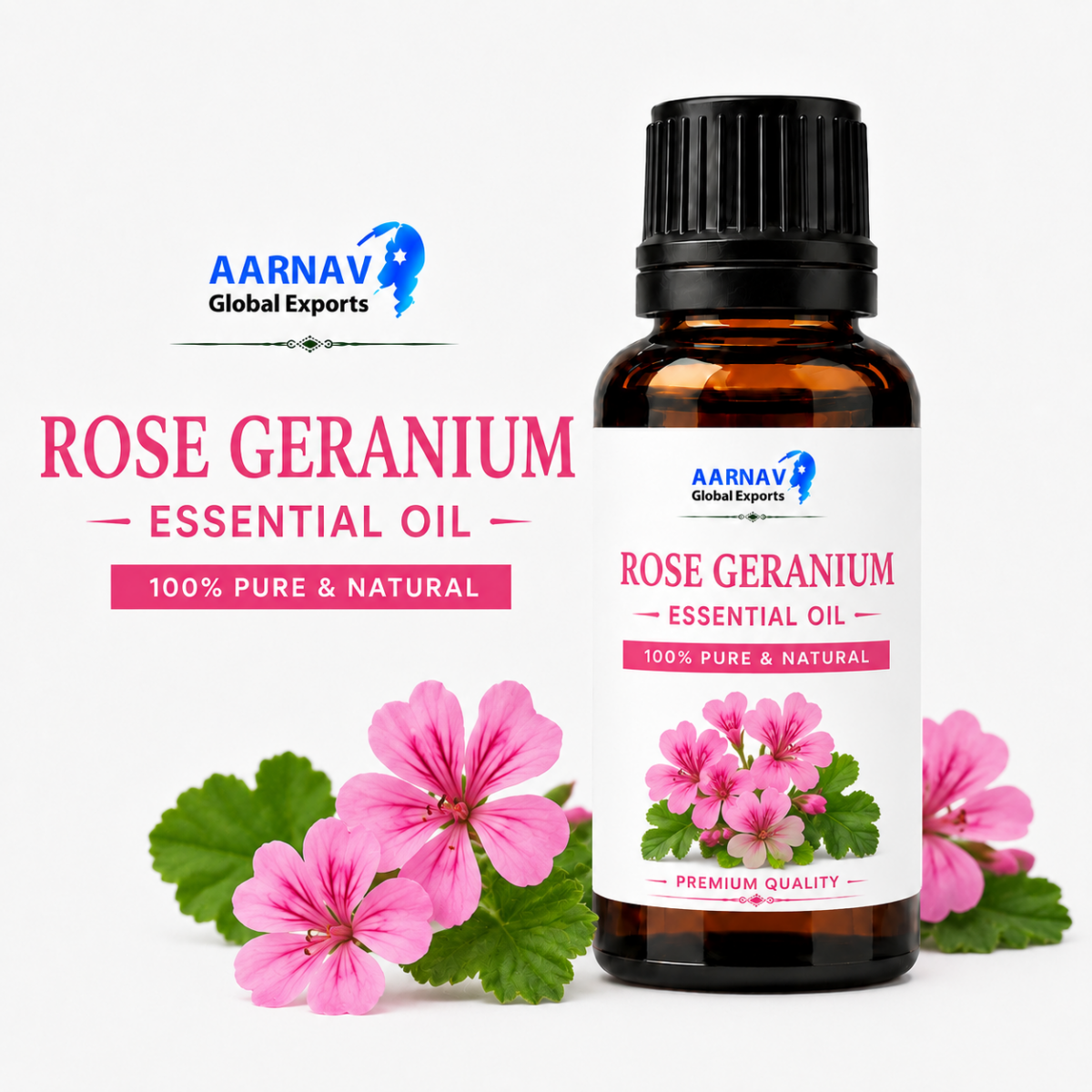 Rose Geranium Essential Oil