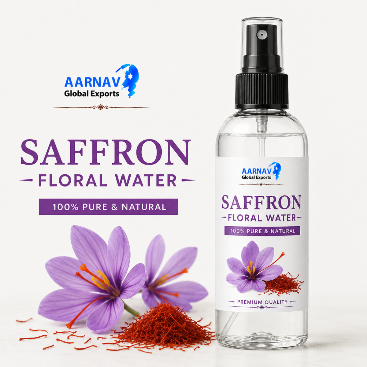SAFFRON FLORAL WATER