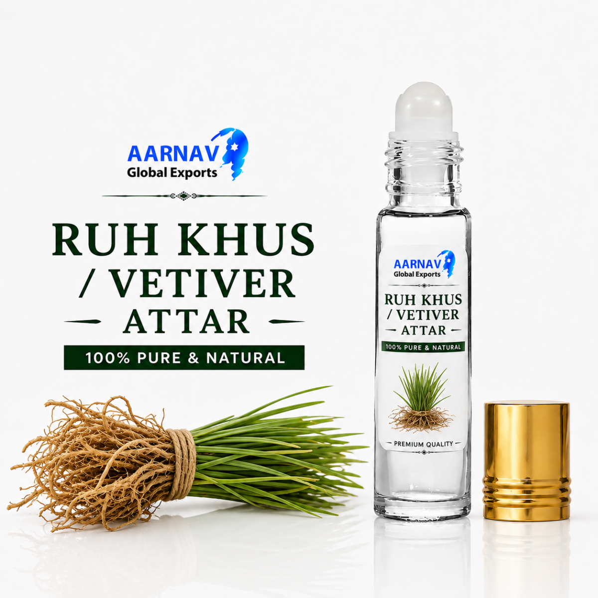 Ruh Khus/Vetiver Attar 