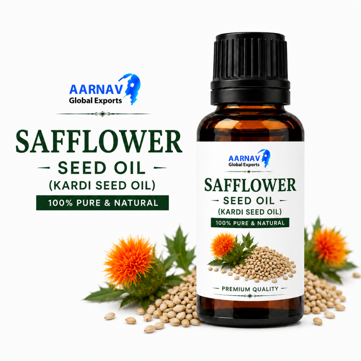 Safflower Seed Oil (Kardi Seed Oil)