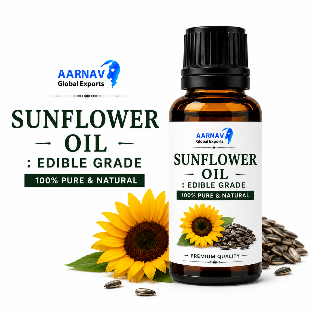 Sunflower Oil : Eidble grade